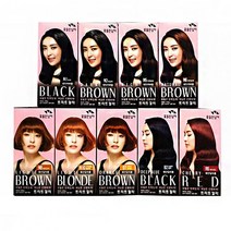 꽃을든남자 트리트칼라 염색약 새치 커버용, 프코 1, 프코 B2딥블루블랙