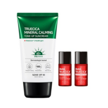 썸바이미 트루시카 무기자차 카밍 톤업 선크림 SPF50+ PA++++ 50ml + 스네일 토너 6ml x 2p, 3세트