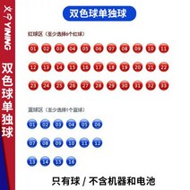 로또기계 뽑기판 번호 추첨기 랜덤뽑기 복권 복권 기계 차트 이중 색상 공 추세 시뮬레이션 자동 복권 기계 번호 장치 큰 로또 당첨 유물 복권, 단일 공/2색 공(기계 없음)