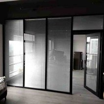 자동차 알루미늄 칸막이 장사지역 사무실 강와 마사지 방음벽, T01-단층 투명 유리