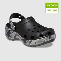 [국내정식매장] 크록스 클래식 플랫폼 디스코 클로그 우먼 208123-0C4