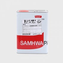 삼화페인트 원샷탄 우레탄 중도 방수페인트 4L, 회색, 1개, 4000ml