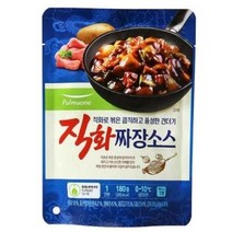 풀무원 직화 짜장소스 180g, 8개