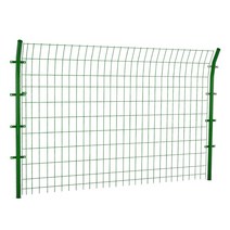 메쉬휀스 휀스 바리게이트 학교담 안전 전원주택 보안, 1.8m / 5.0mm 1.8mx3m+기둥