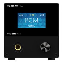S.M.S.L SMSL M500 MKII DAC 헤드폰 증폭기 ES9038PRO 칩 USB 광 동축 블루투스 MQA CD 디코딩 LDAC APTX HD SBC AAC XMOS XU