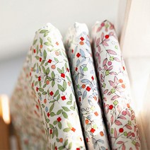 자투리 면30수 앵두잔꽃9073 택1, 면30수 앵두잔꽃9073블루