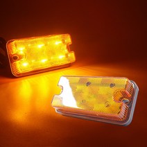 12V 24V 전차종 2way LED차폭등 옐로우 A30, 옐로우 낱개 1개, 올댓 본상품선택