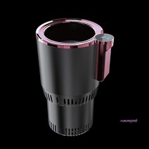 MMSa_보온컵 LED 차량용 텀블러 냉온컵 보냉 머그컵yza925, MMSa_블랙