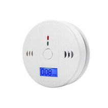 가스 탐지기 검지기 누출 휴대용 스마트 LCD CO 센서 탄소 감지기 경고 경보 내장 85dB 사이렌 사운드 일산화물 독립 중독성 홈 보안, CHINA, 1pcs