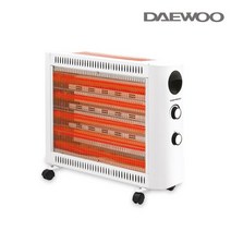 대우 석영관 전기히터 6개발열램프 난로 DEH-QX500