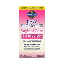 가든오브라이프 RAW 프로바이오틱스 Vaginal Care 500억 30베지 캡슐