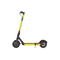 전동 스쿠터 킥보드 부품 악세사리반사 PVC 스쿠터 데칼 방수 야간 승마 경고 샤오미 Mijia M365, 05 5