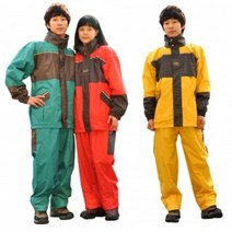 배달 오토바이 작업용 우비코트 비옷 양면코팅 도롱이