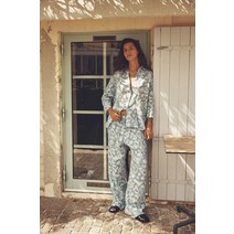 독일 자라 ZARA 프린트 라미 셔츠 604491