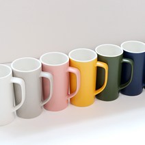 코지테이블 위즈라인 무광 빅머그 500ml, 그린