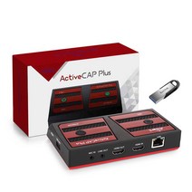 에이포트 외장형 USB HDMI 캡쳐보드 With 카메라 인터넷 스트리밍 4K 60hz Pass-Through, Active CAPPlus(USB3.0 64G)