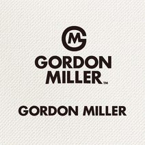 고든밀러 GORDON MILLER 스티커 10cm 무광 블랙, 카멜레온 화이트, 25X19, 세로로고