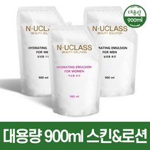 하이드레이팅 에멀전 남성용 로션 900ml 대용량 리필, 단품