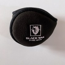 블랙야크 방한 귀마개 블랙, 블랙