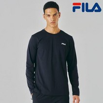 FILA 휠라 남성 기능성 긴팔티 FS2RLE3201M_BLK HYMI