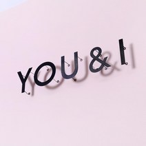미니 스틸 돌출 명패 스카시 간판 만들기, V