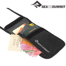 [안전발전소] SEATOSUMMIT 씨투써밋 지갑 넥 월렛 블랙 샌드 RFID 그레이