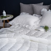 Q 퀸 물결 리플 아사 여름이불 이불세트 침구세트