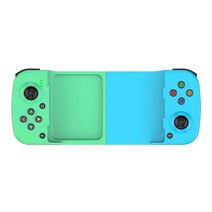 스마트폰 게임 컨트롤러 모바일 콘솔 전화 블루투스 호환 5.0 무선 조이스틱 for, 하늘색