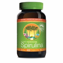Nutrex Hawaii Spirulina 스피룰리나 500mg 400정 Pure Hawaiian Spirulina Pacifica 뉴트렉스 하와이, 1개