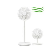 위닉스 12인치 저소음 BLDC 공기순환 서큘레이터 무선 입체바람 선풍기, 시원한 3D입체바람 선풍기의 표준, 화이트, CSTM300-LWK