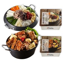 뼈감자탕 제주 감자탕 순대보감 곱창전골 밀키트 3인분, 01.뼈감자탕 (3인분), 1팩, 2.4kg