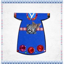영유아 어린이집수업교재 한복카드3개 돌봄교실 미술재료 어린이만들기키트 돌봄놀이