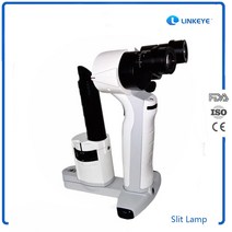 광학현미경 전자현미경 디지털 실체현미경 LINKEYE 광학 안과 휴대용 슬릿 램프 현미경 안과용 핸드 헬드 LED 광원