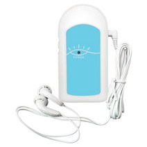태아심음측정기 CONTEC BABYSOUNDA BC 아기 심장 박동 태아 도플러 모니, 2.BabysoundA Blue, 1개