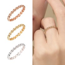 14k 18k 버블볼 반지