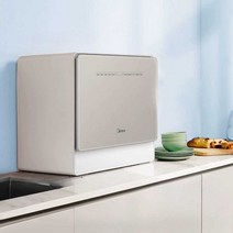 미니 식기 세척기 무설치 가정용 탁상 1인원룸 소형 리조트 독립형 스팀살균 식세기, 상세 페이지 참고, 폴라 화이트