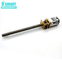 기어드 모터 BringmartM4 55mm 나사산 샤프트 DC 기어 3V 6V 12V 15305060100200300500 rpm 미니 전기 스크류 감속기 N20, [04] 3v 100rpm, 04 3v 100rpm