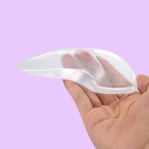 고급 젤쿠션 종자골염 기능성 깔창, 1개, 투명L