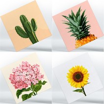 DIY 캔버스 페인팅 6종 식물, 블루수국