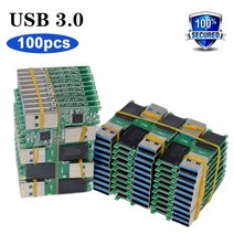 USB 플래시 드라이브 미니 칩 3.0 메모리 4gb 8GB 16GB 32GB 64GB 128GB 긴 U 디스크 반제품 범용 펜드라이브 공장 도매, 4GB_100pcs