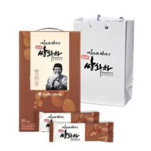 김오곤 원장 진한 한방 쌍화차 전통차 분말+선물용 가방 50개입, 15g, 1개