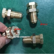 2 pcs 유도 히터 커넥터 피팅 플레어 너트 코일 어댑터, 03 2pcs screws