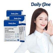 데일리원 마이크로바이옴 낙산균 포스트바이오틱스 30p, 60g, 60g, 3개