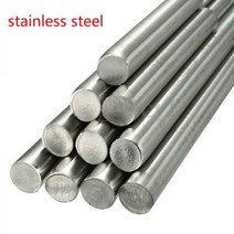 304 스테인레스 스틸 솔리드 라운드 바 직경 8mm10mm14mm 1 개 기계 가공 내마모성에 적합, 330mm, 14mm