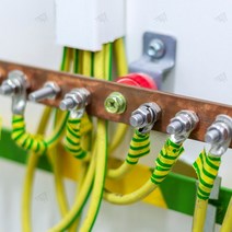 전기설비 접지 부스바 단자대 접지바 전기 분배기 분전함 10홀 1P, 1개
