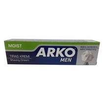 Arko 페이스 면도 크림 남성용 모이스트 엑스트라 모이스처라이징 99.2g3.5온스 USA 미국