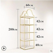 옷가게 진열대 매장 제품 인테리어 장식장 카페 책장, J