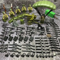 2차 매니아 다섯군대 전투 전투기 삼국 장난감 SWAT 키링 부대 Army 군대 군인 레고 호환 블록, N