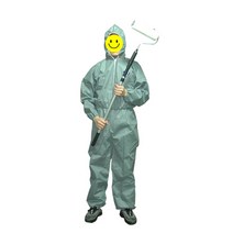크린가드 페인트 작업복 도장복 일체형 회색 방진 방수 통기성 SP Apparel