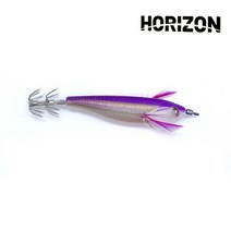 호라이즌 골든 레이저 에기 수평 갑오징어 쭈꾸미, 9cm, 퍼플 K0341